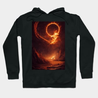 A wizard casting firestorm Hoodie